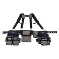 3 Bag Tool Belt with Suspenders B175