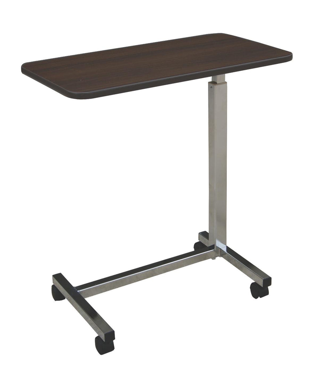 Adjustable Overbed Table with Wheels X689074