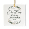 Ceramic 3-inch Square Ornament R700