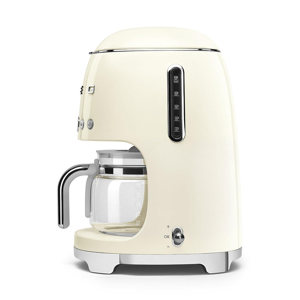 Cream Drip Coffee Machine with 10 Cup Glass Carafe J792917