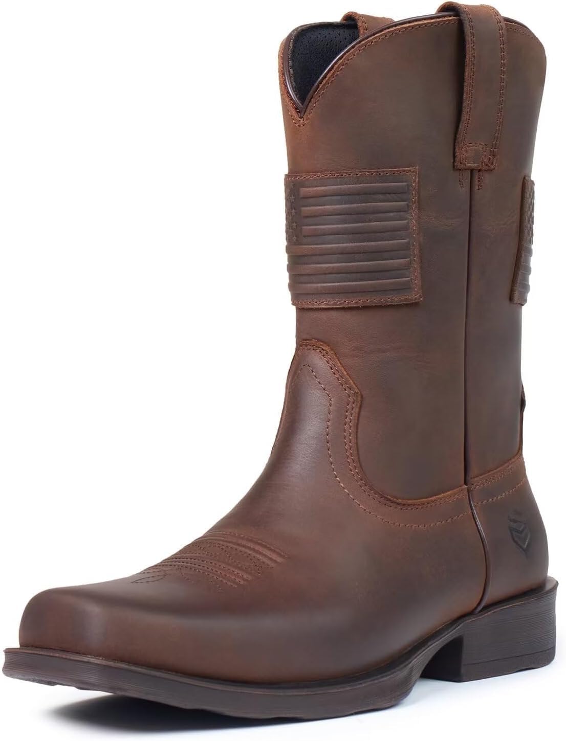 10 Inch Western Cowboy Work Boots S6212