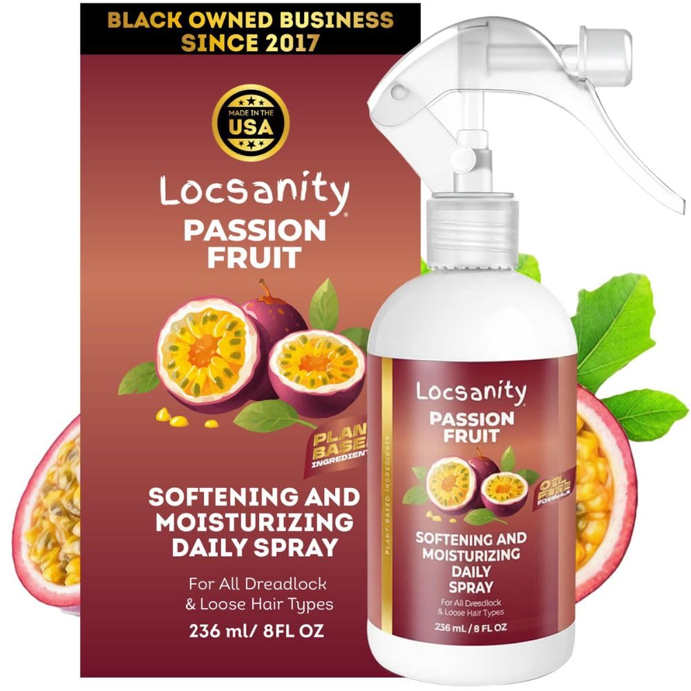 Daily Moisturizing Refreshing Spray for Dreadlocks, Locs, Braids 8 fl oz Q41901