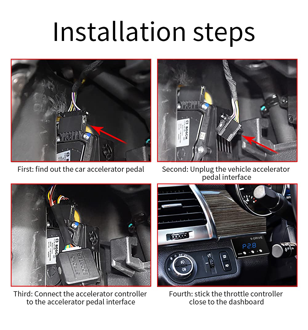9 Drive Modes Electronic Accelerator G37609