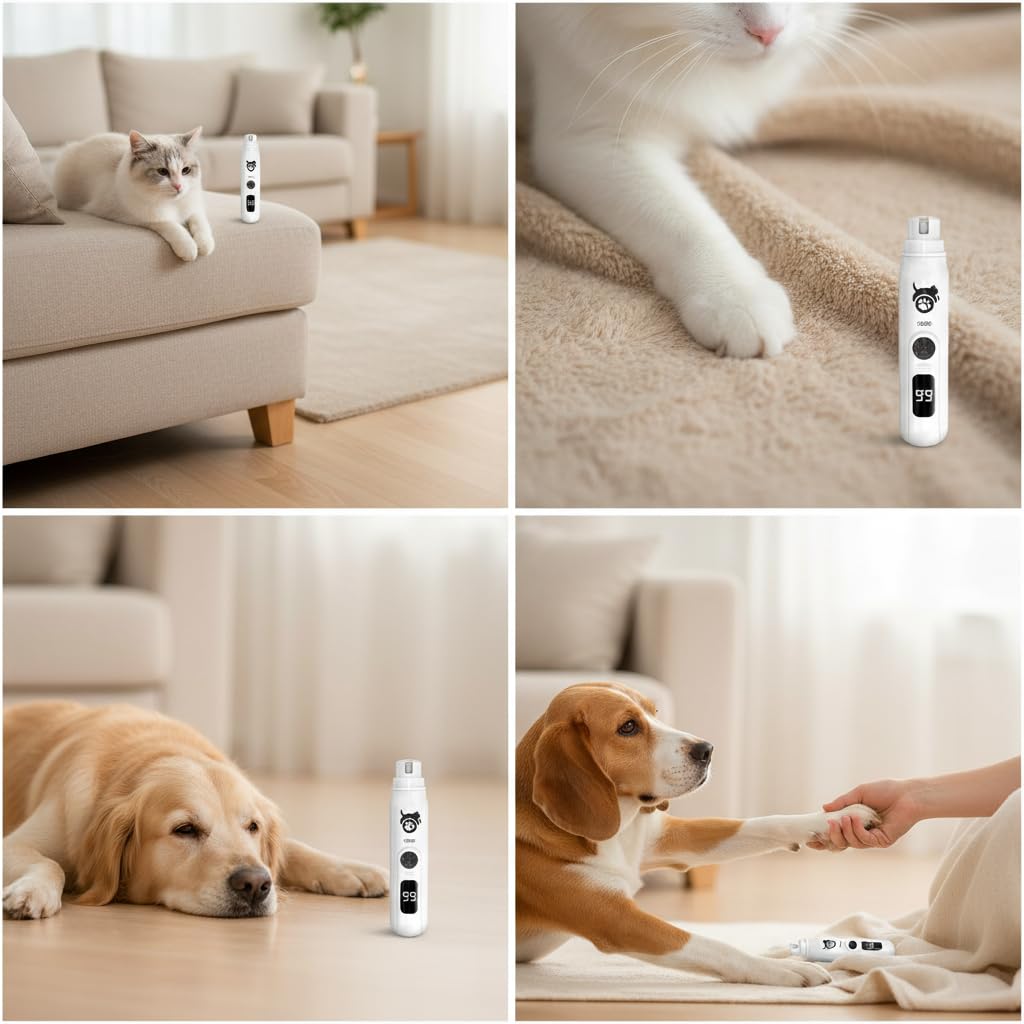 Electric Quiet Dog Nail Grinder Y322597