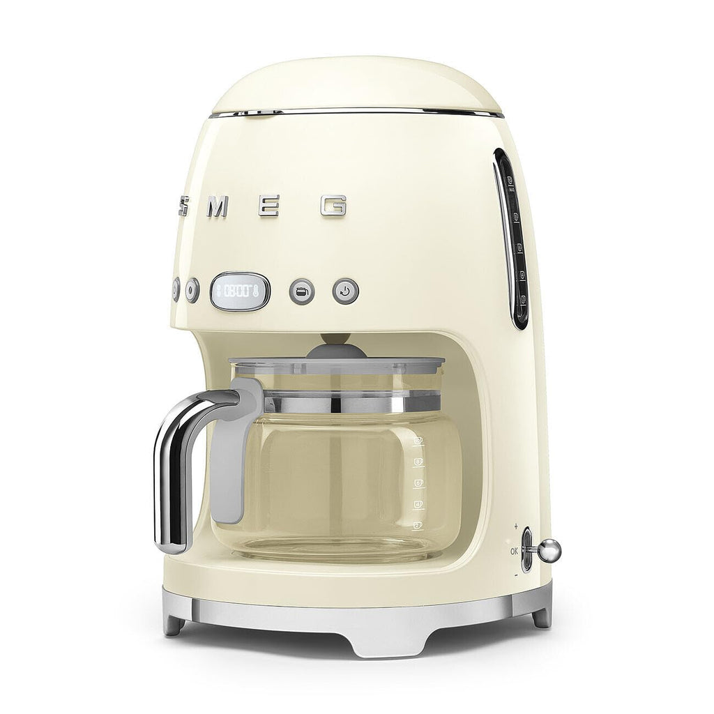 Cream Drip Coffee Machine with 10 Cup Glass Carafe J792917