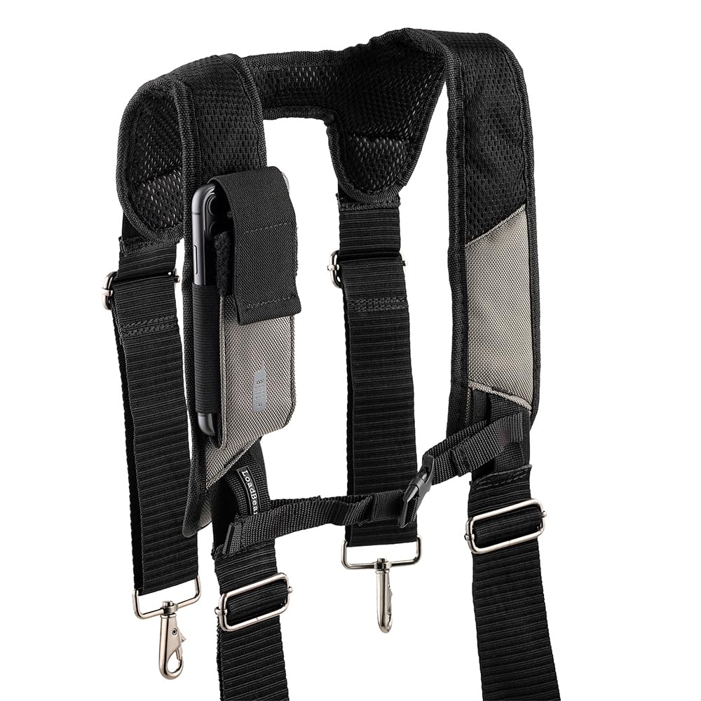 3 Bag Tool Belt with Suspenders B175
