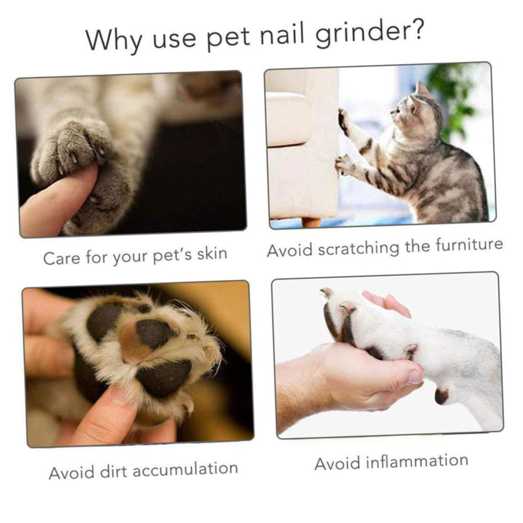 Dog Nail Grinder Electric Pet Nail Clipper W872