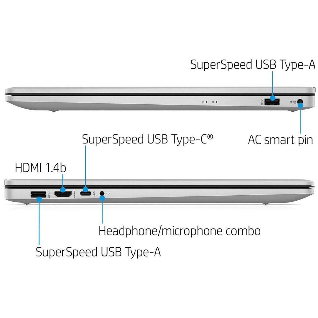 17.3" FHD Laptop AMD Ryzen 5 16GB 1TB SSD Silver B318