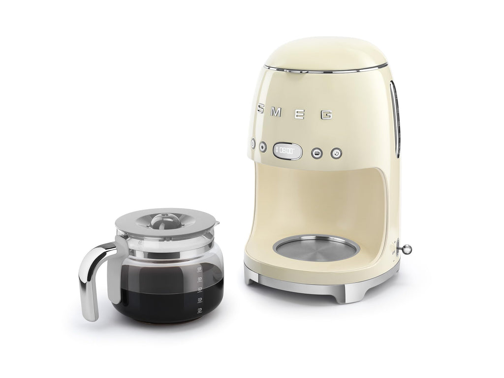 Cream Drip Coffee Machine with 10 Cup Glass Carafe J792917
