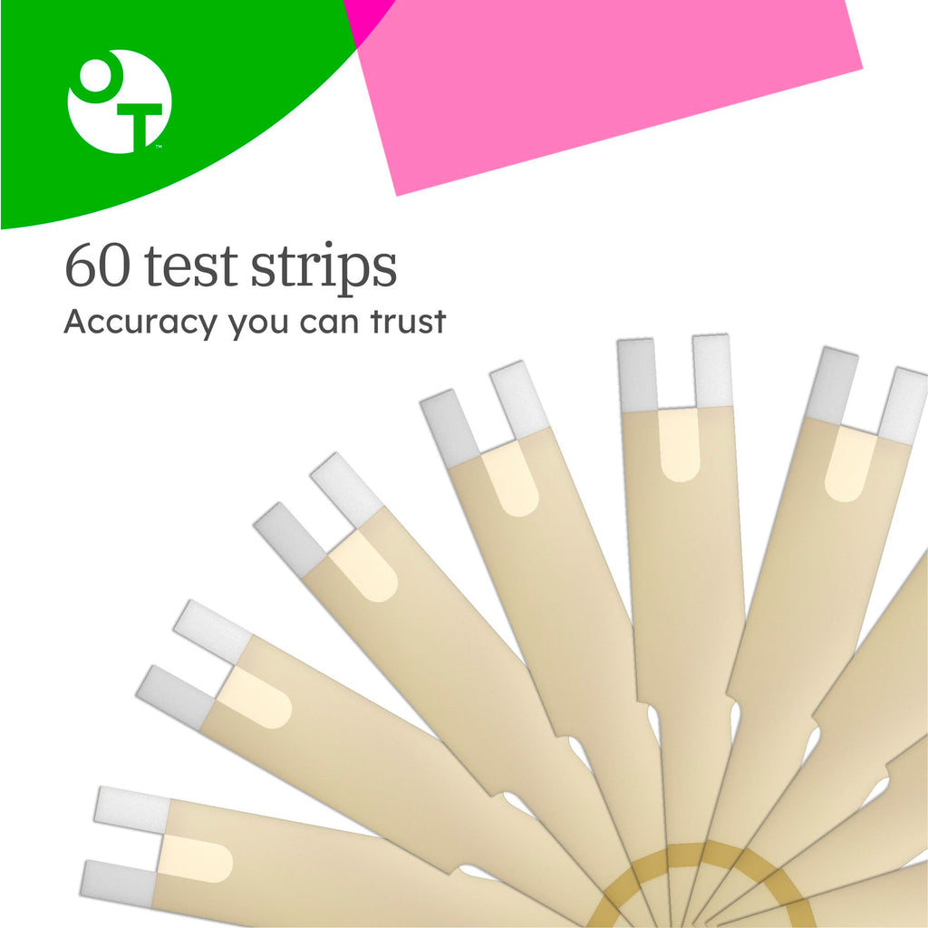 Blood Glucose Test Strips 30 Count 2 Pack B1719