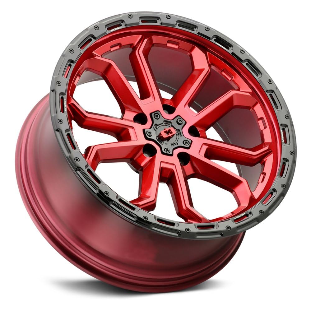 20x9 5x5 Red Wheel Rim Y945193