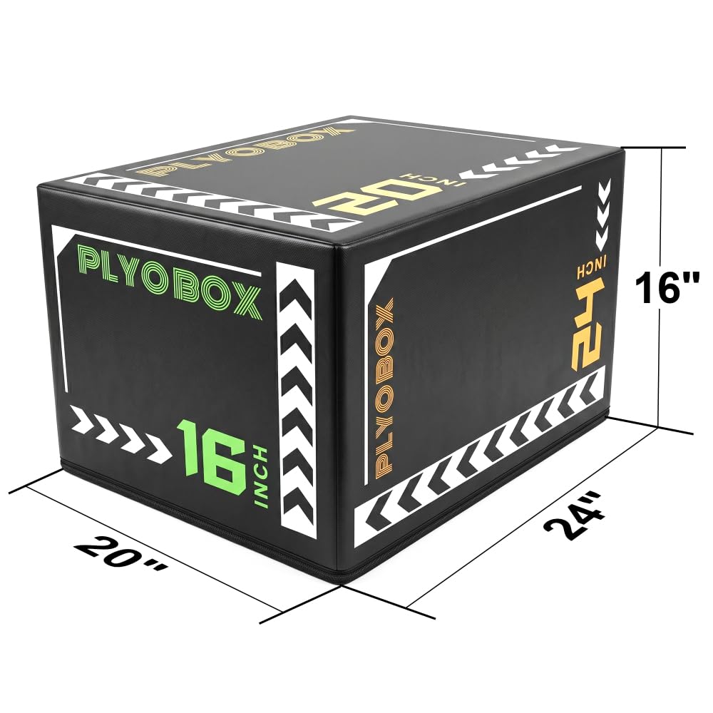 3-in-1 Non-Slip Foam Plyometric Jump Box I147