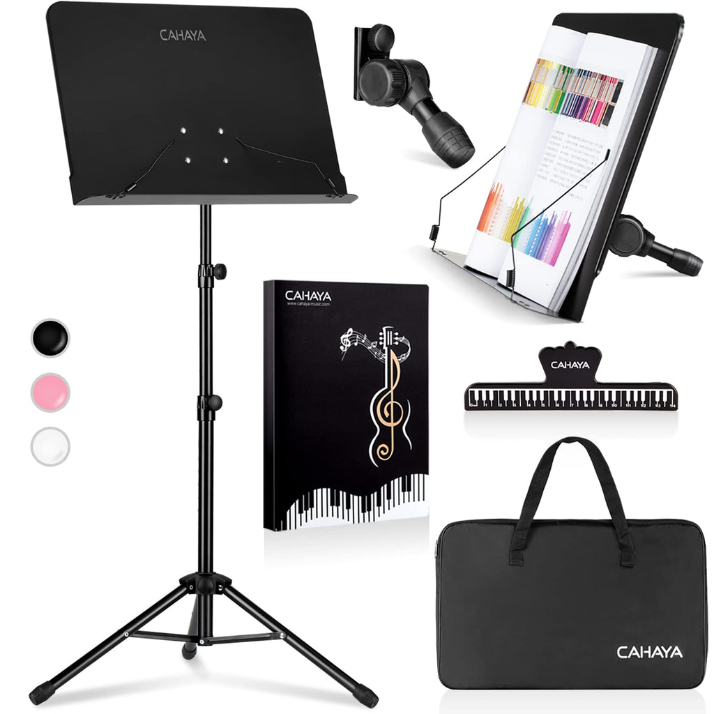 Adjustable Black Sheet Music Stand D4630