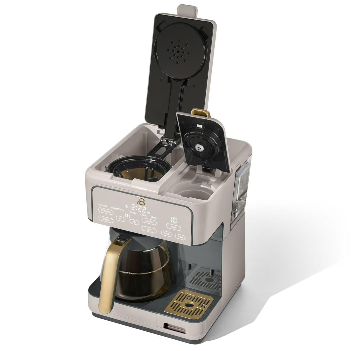 12-Cup Programmable Coffee Maker and Single Serve Brewer G330399