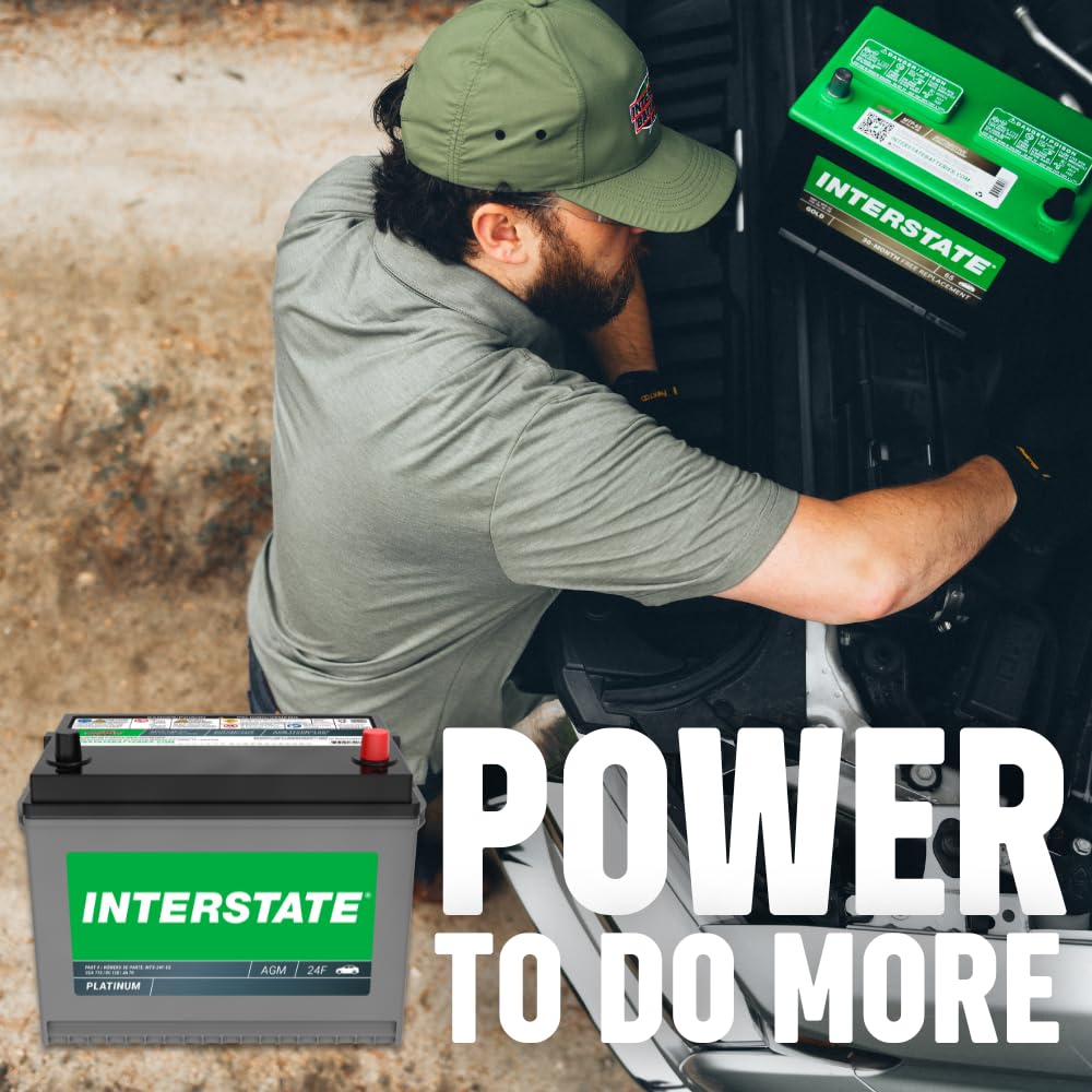 12V 70Ah 710CCA Group 24F AGM Car Battery F168327