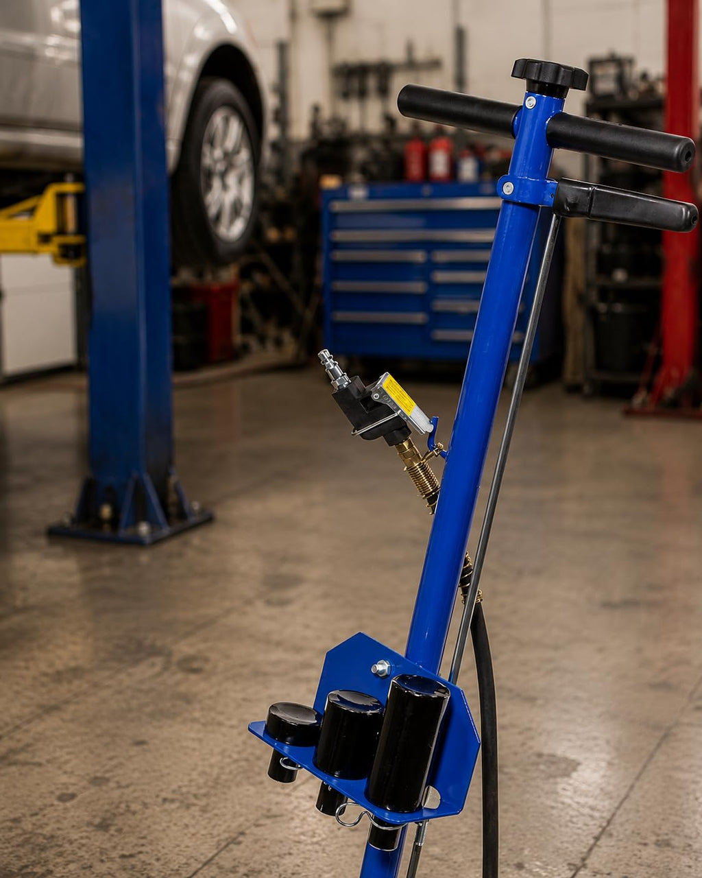 22 Ton Hydraulic Floor Jack with Extension Saddle Set T88465