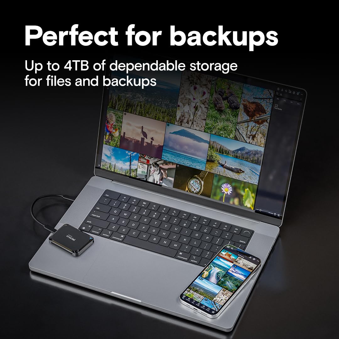 1TB Portable SSD USB-C Black B808