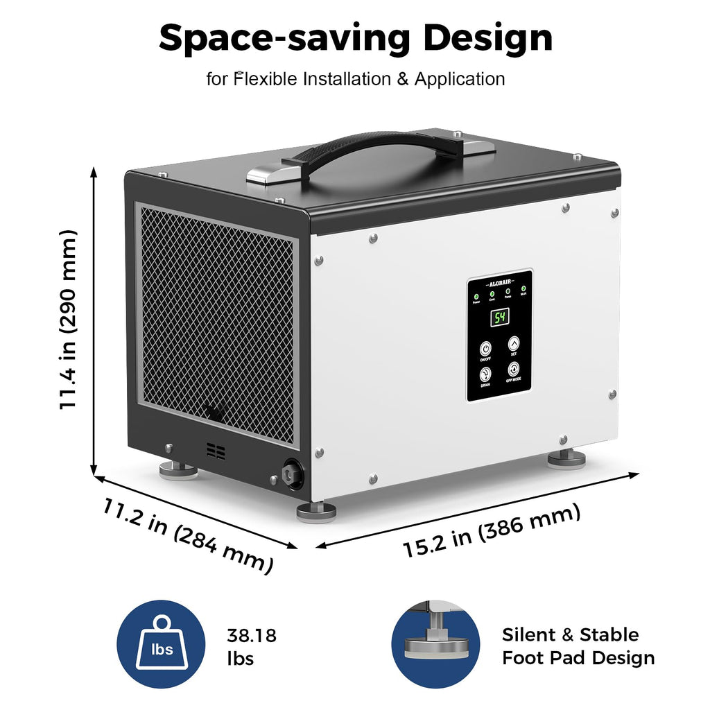 70 Pints Crawlspace Dehumidifier with Pump G42105