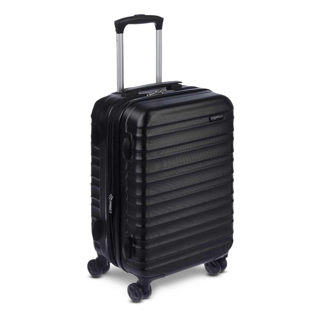 21" Black Hardside Carry-On Luggage with Spinner Wheels I453356