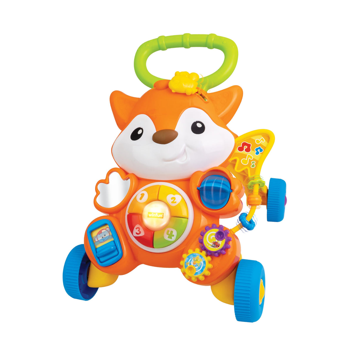 2-in-1 Baby Push Walker & Ride-On with Shape Sorter T3787