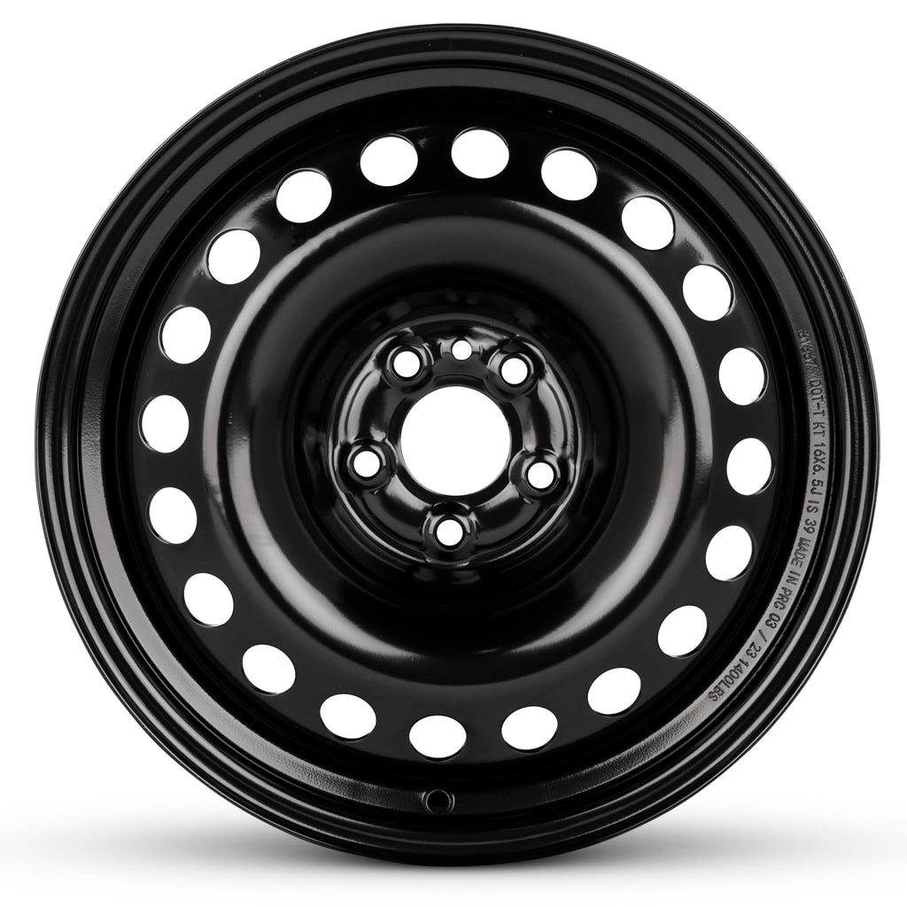 16 Inch Painted Black Car Wheel B1721