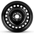 16 Inch Painted Black Car Wheel B1721
