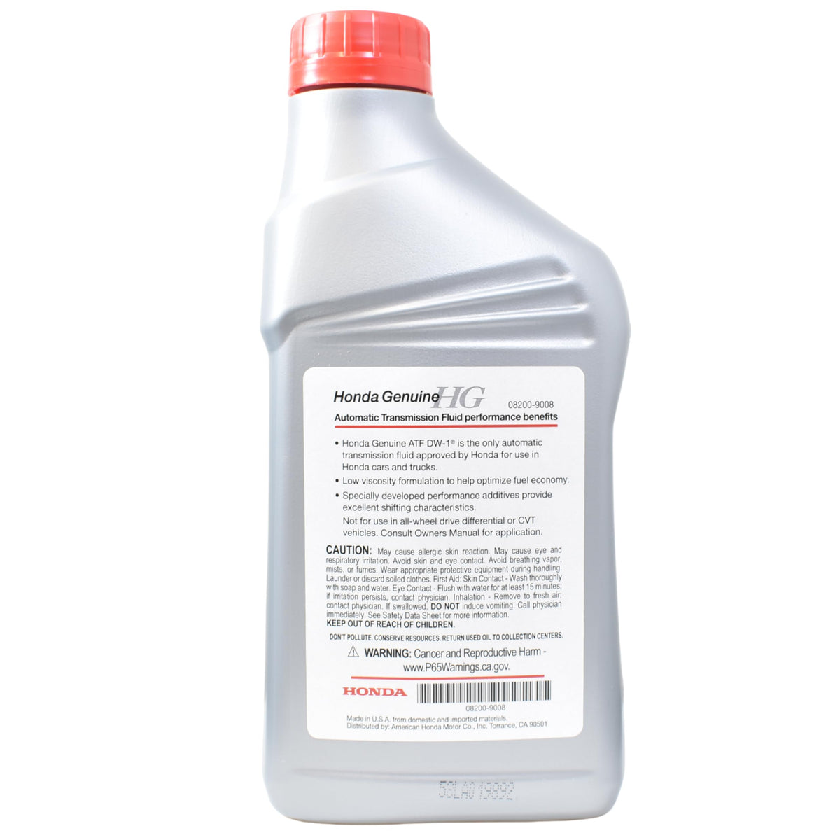 Automatic Transmission Fluid 1 Quart T58108