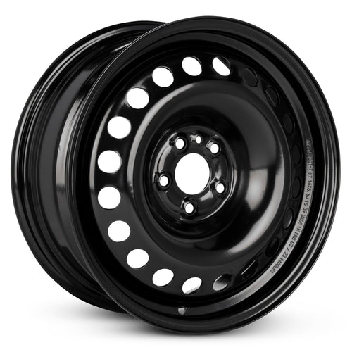 16 Inch Painted Black Car Wheel B1721