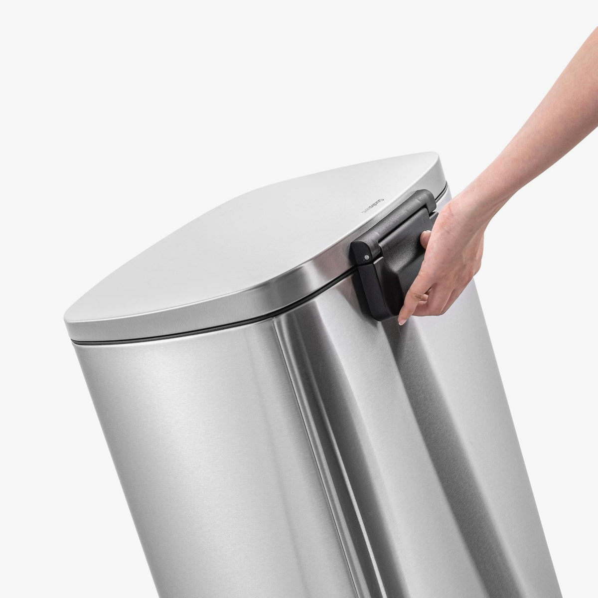 50L Stainless Steel Step-On Kitchen Trash Can L615