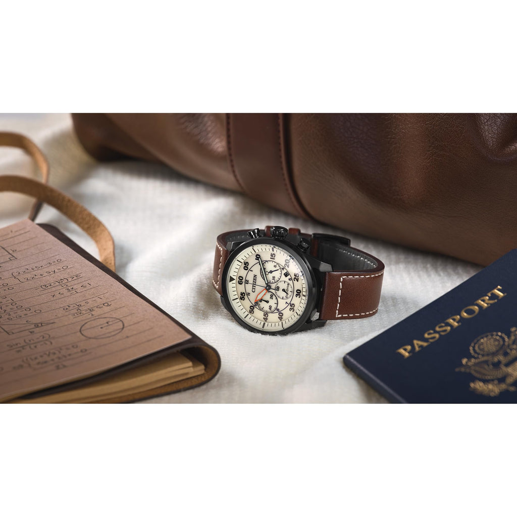 Eco-Drive Chronograph Sport Casual Watch M656