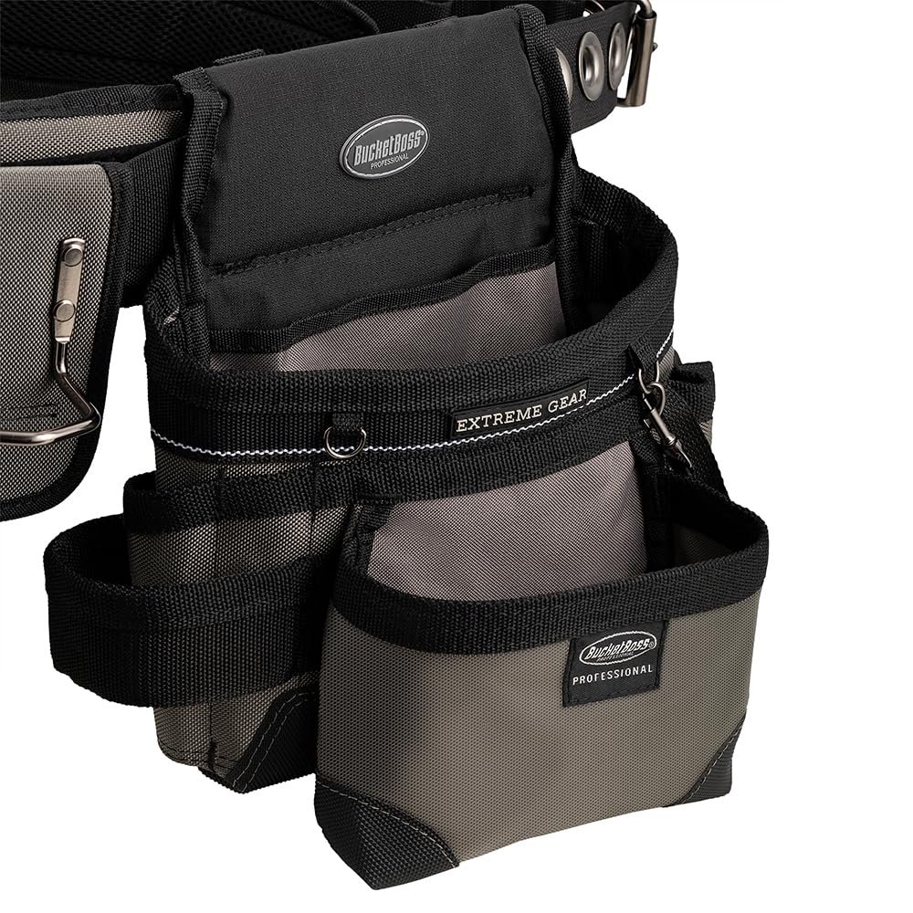 3 Bag Tool Belt with Suspenders B175