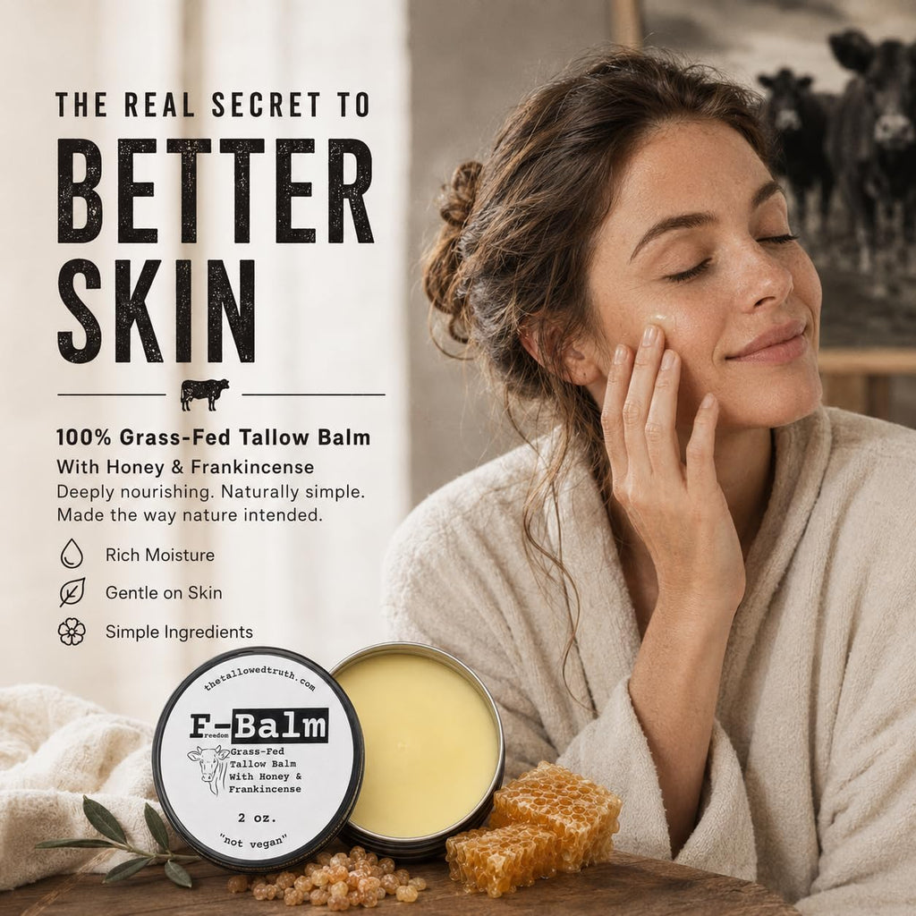 Beef Tallow and Honey Balm, 2 oz W70284