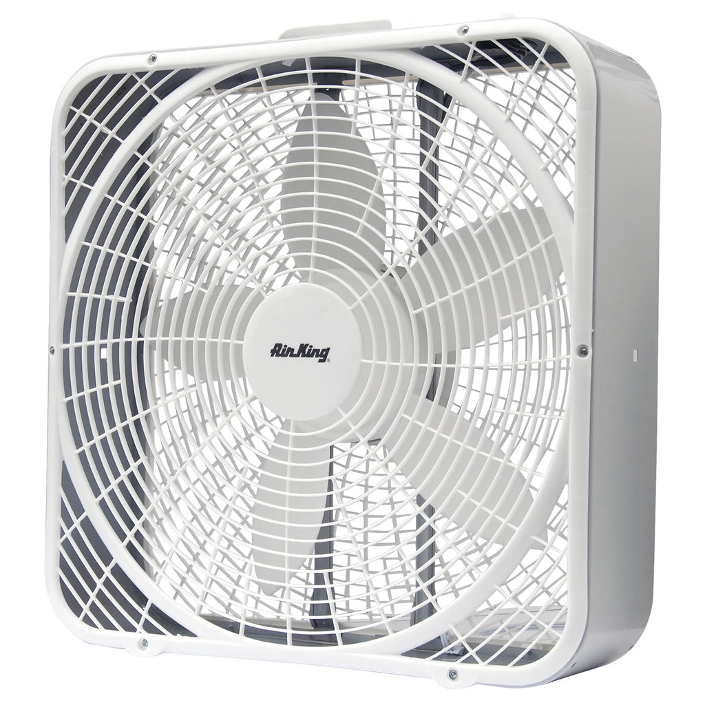 20-Inch 3-Speed Box Fan, White M313577