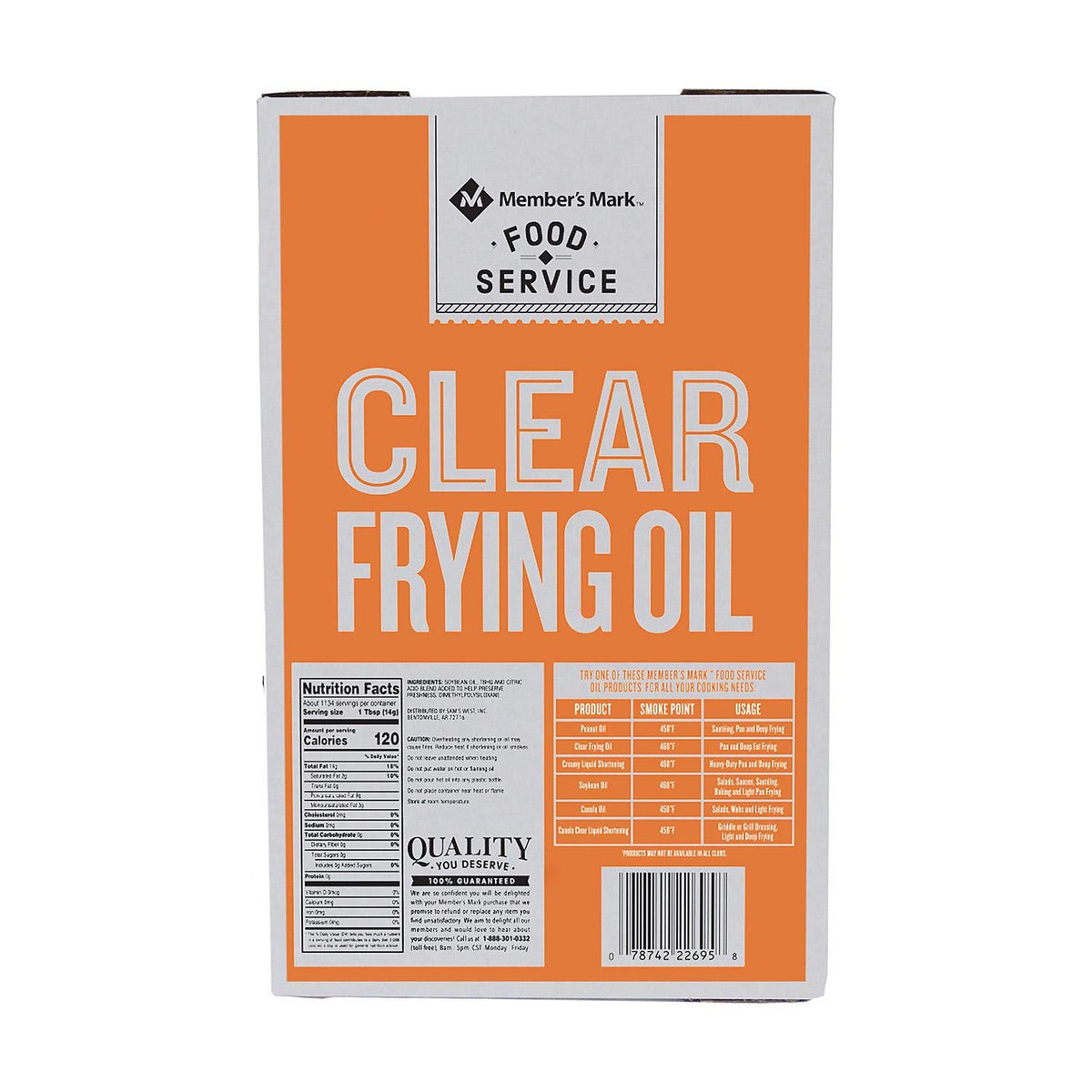 Clear Frying Oil 35 lbs. R504164