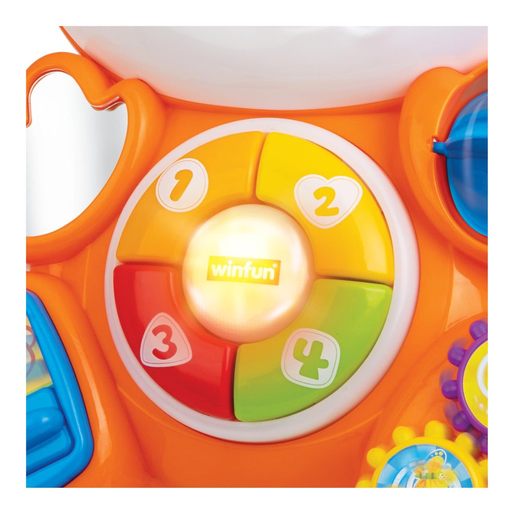 2-in-1 Baby Push Walker & Ride-On with Shape Sorter T3787