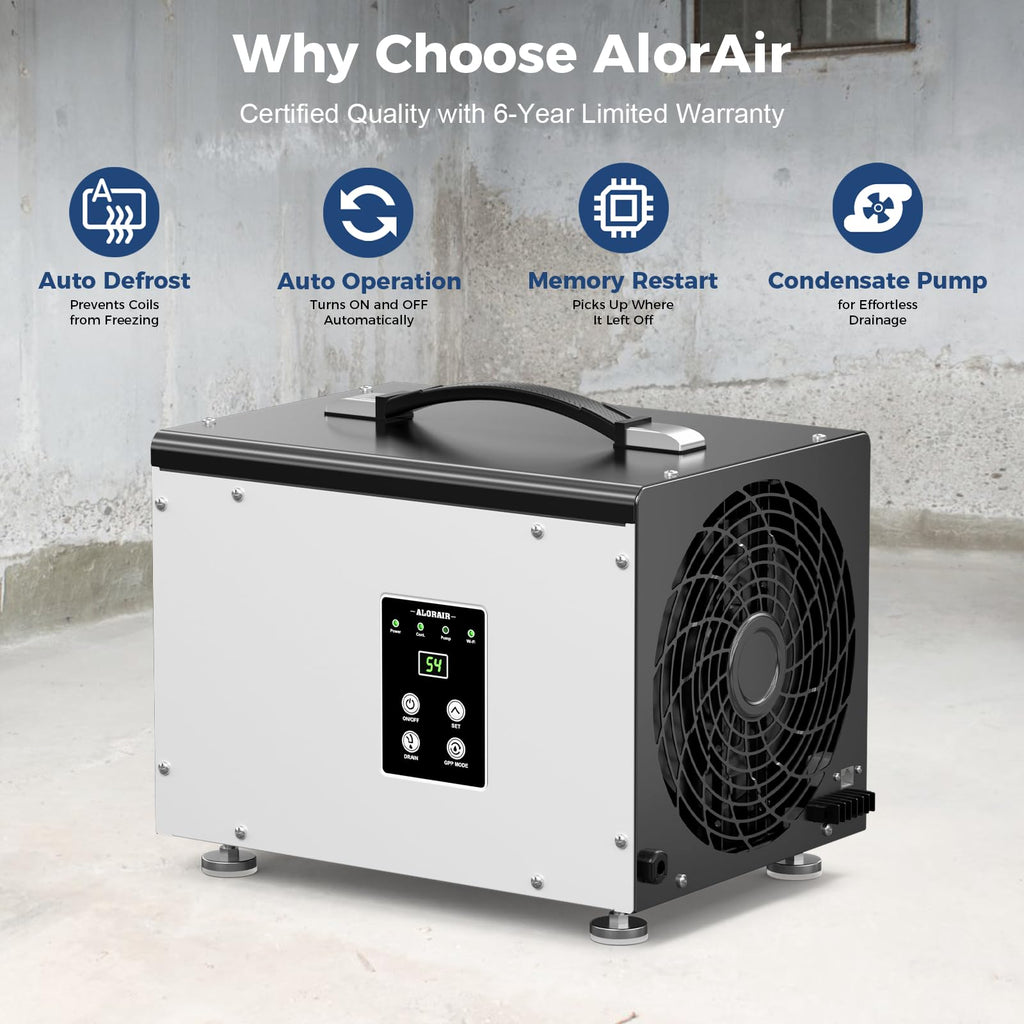 70 Pints Crawlspace Dehumidifier with Pump G42105