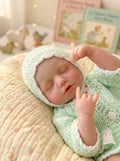 20-Inch Sleeping Reborn Baby Doll with Knitted Hat E230