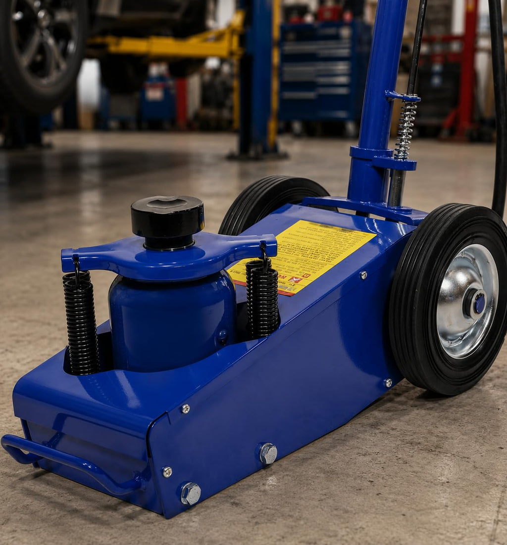 22 Ton Hydraulic Floor Jack with Extension Saddle Set T88465