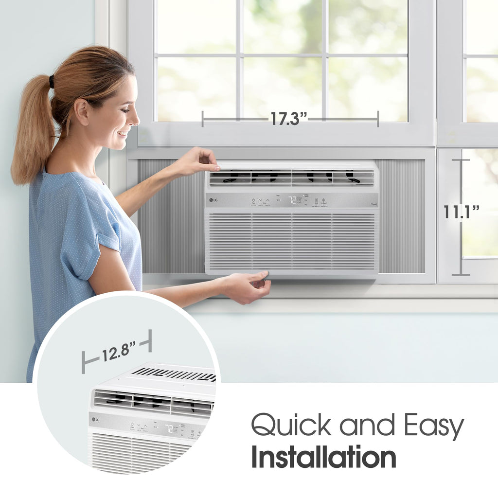 6000 BTU White Window Air Conditioner A9330