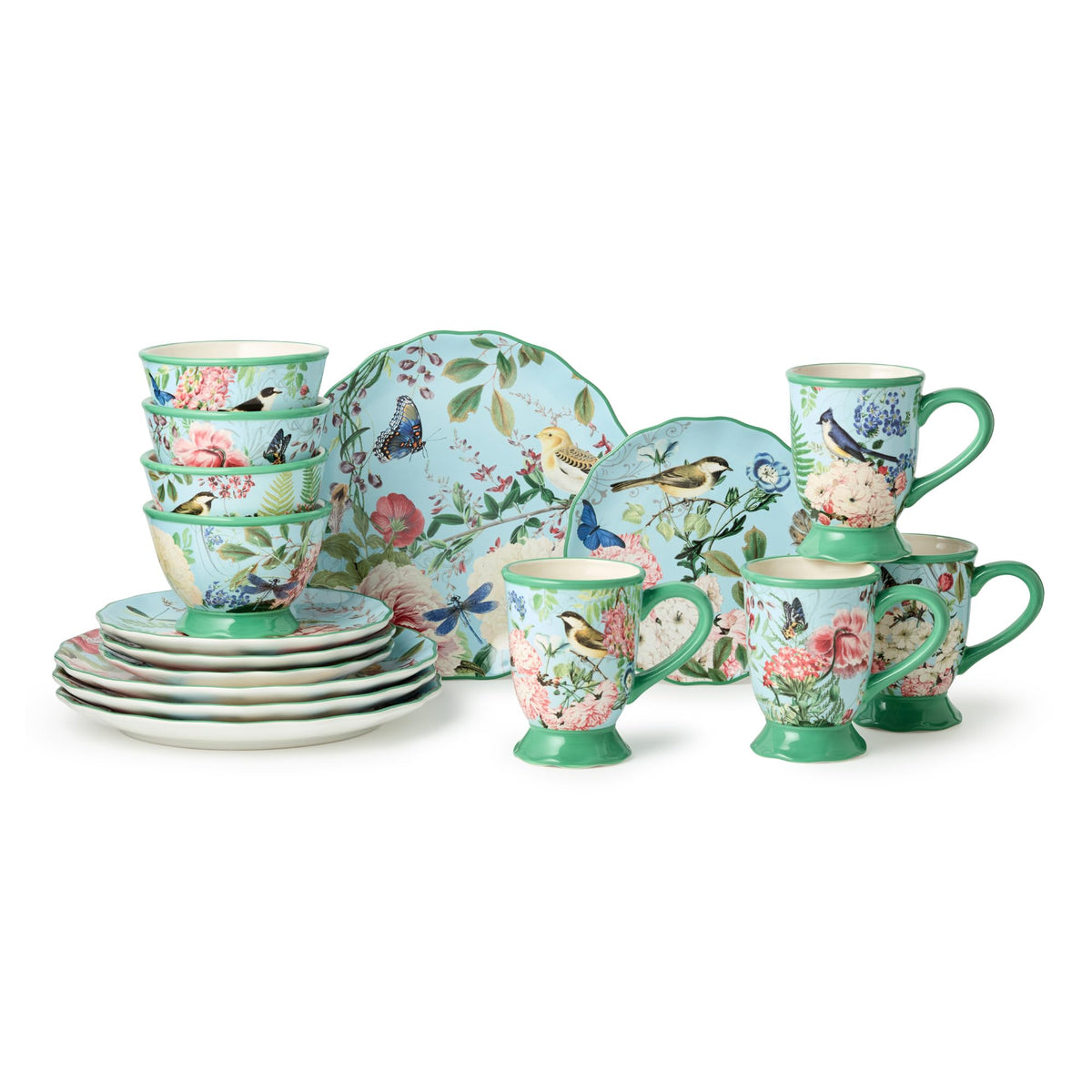 16-Piece Dinnerware Set Service for 4 O872414