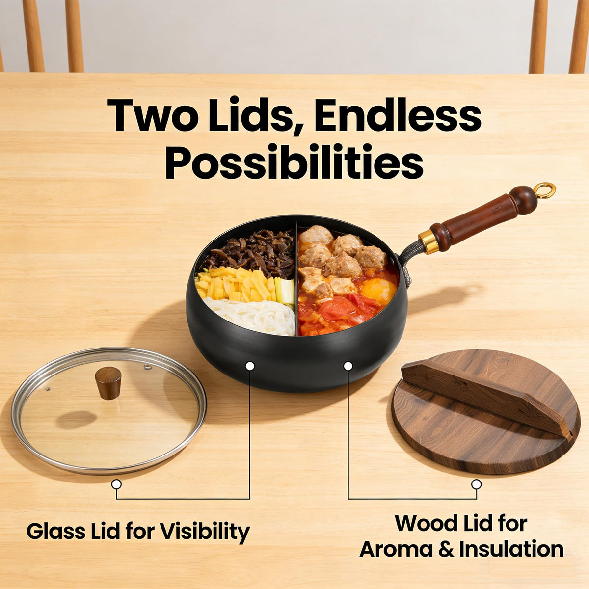 Cast Iron Skillet with Glass Lid K566981