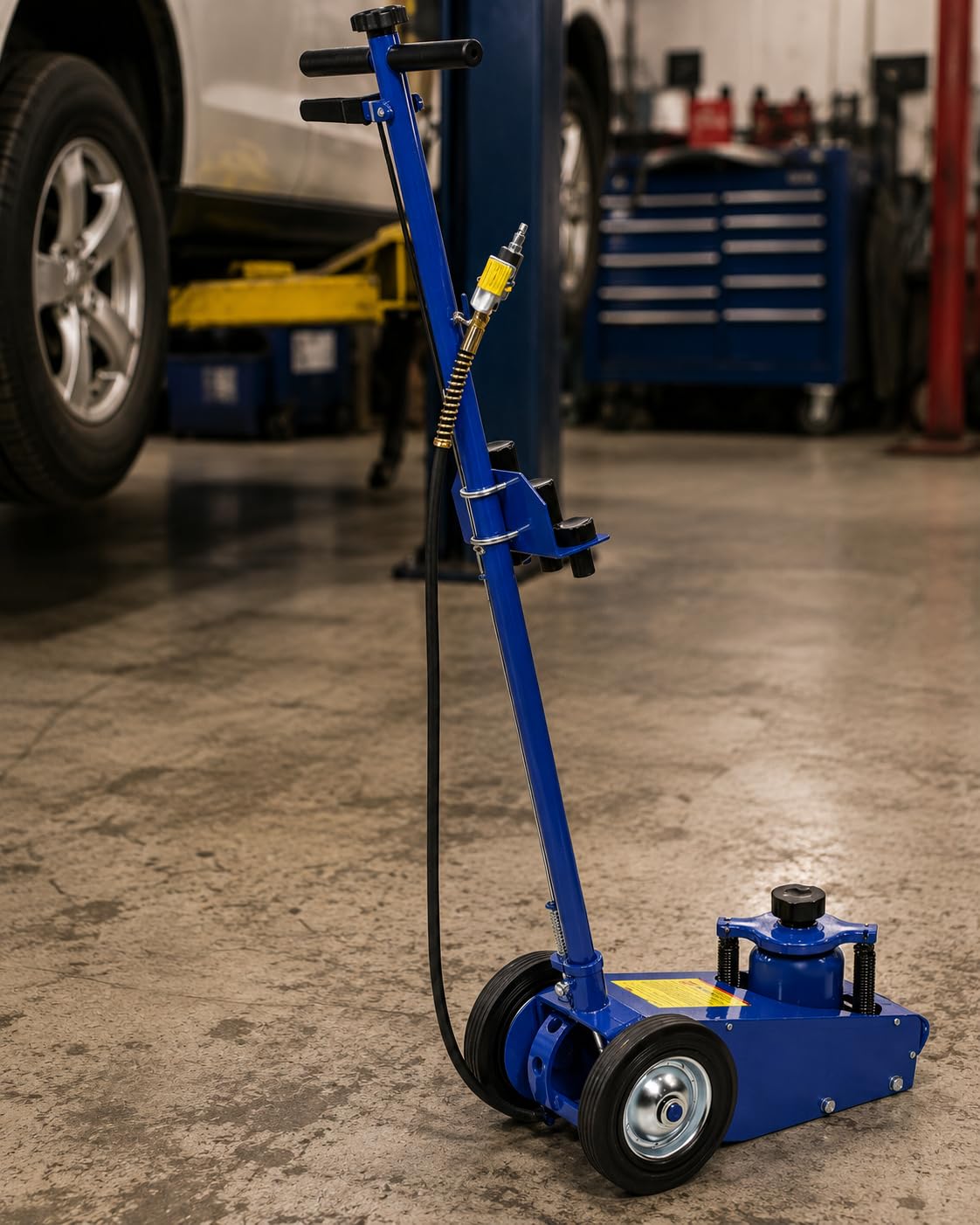 22 Ton Hydraulic Floor Jack with Extension Saddle Set T88465