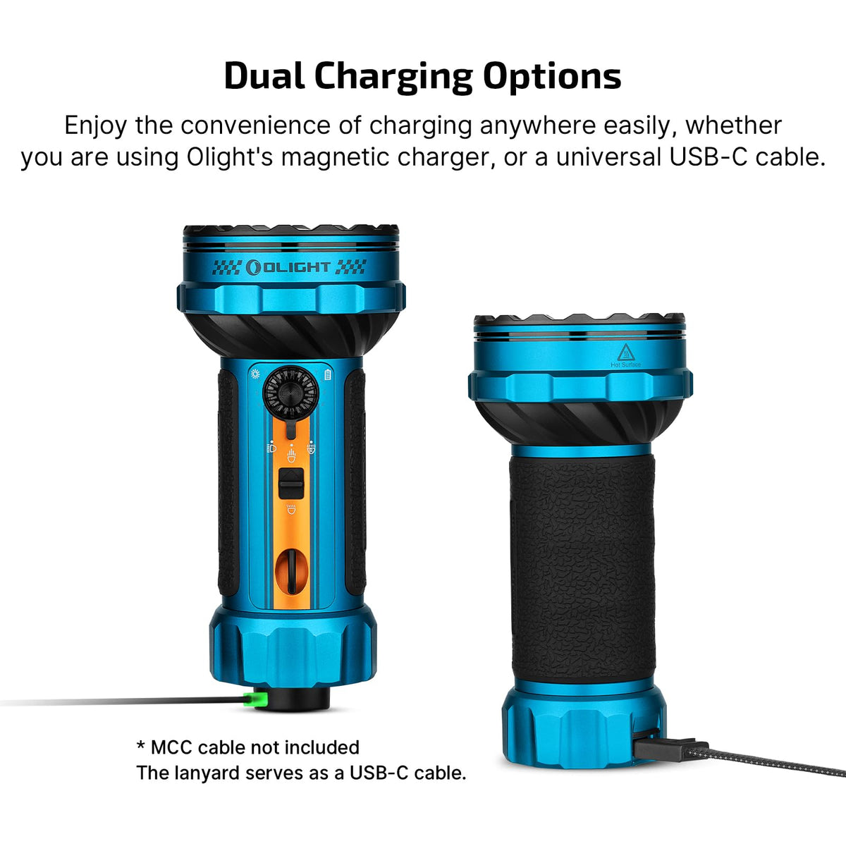 Bright Flashlight 10,000 Lumen 750 Meters Beam Distance E928