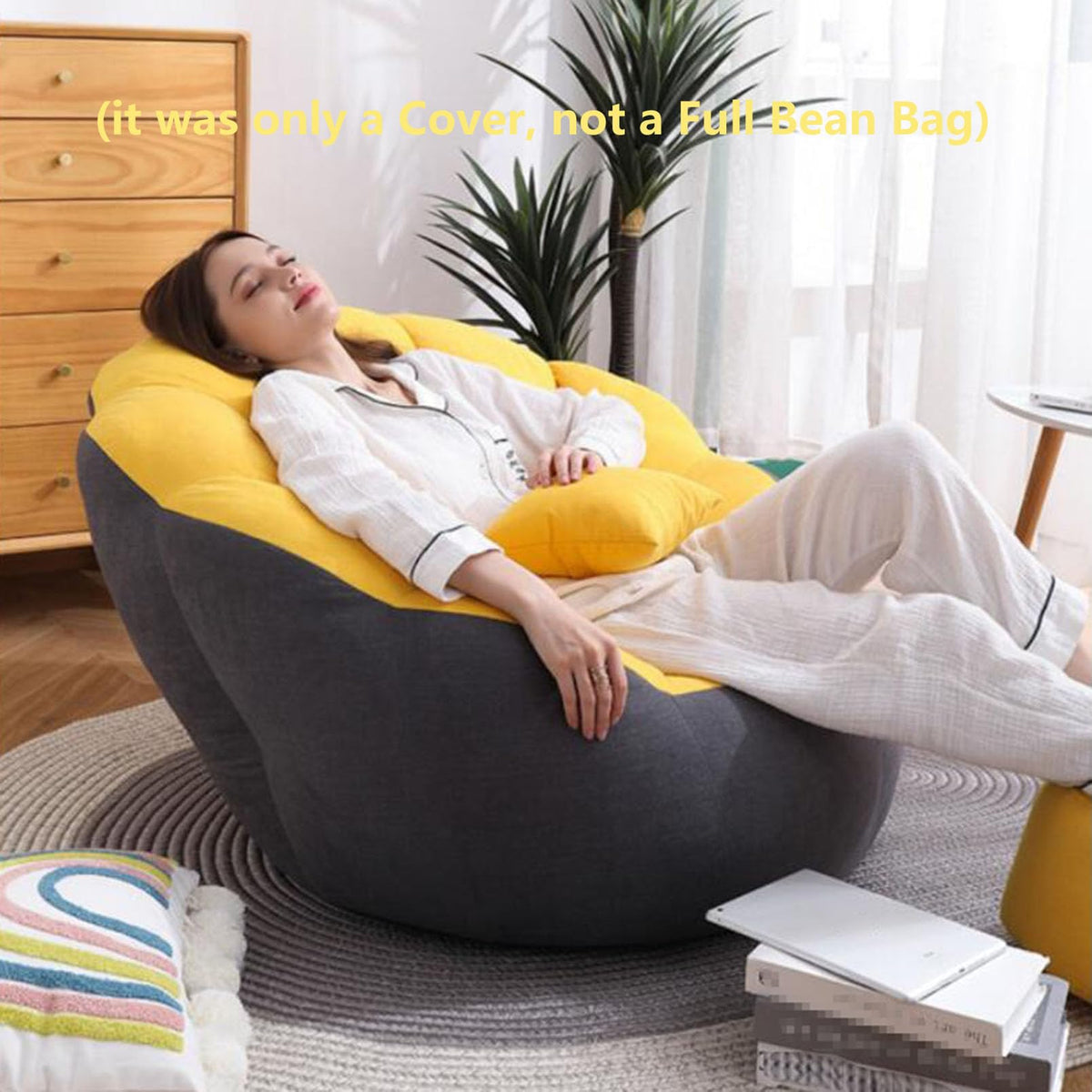 Corduroy Bean Bag Chair Cover J418