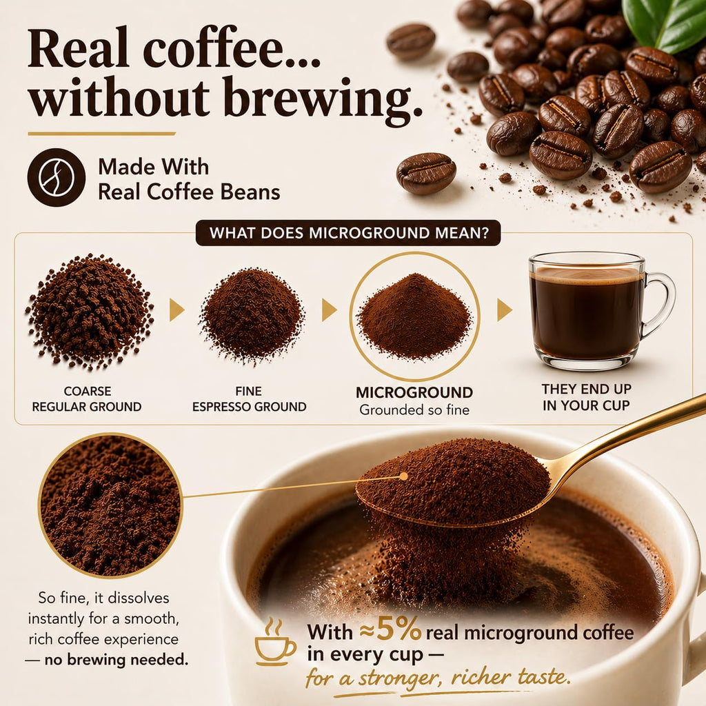 Dark Roast Instant Coffee Packets H3701