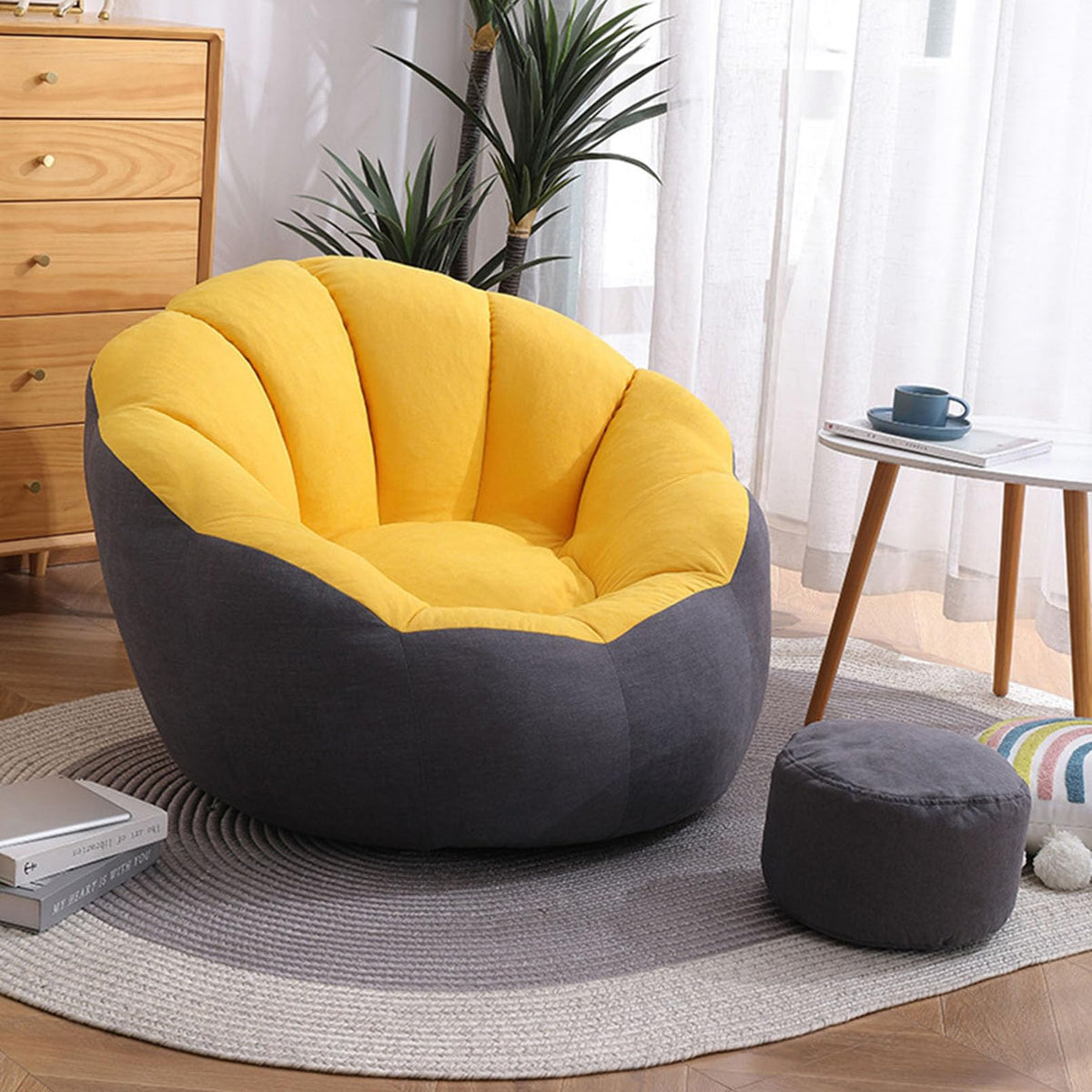 Corduroy Bean Bag Chair Cover J418