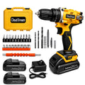 21V Cordless Drill Set with 2 Batteries and Charger N43577