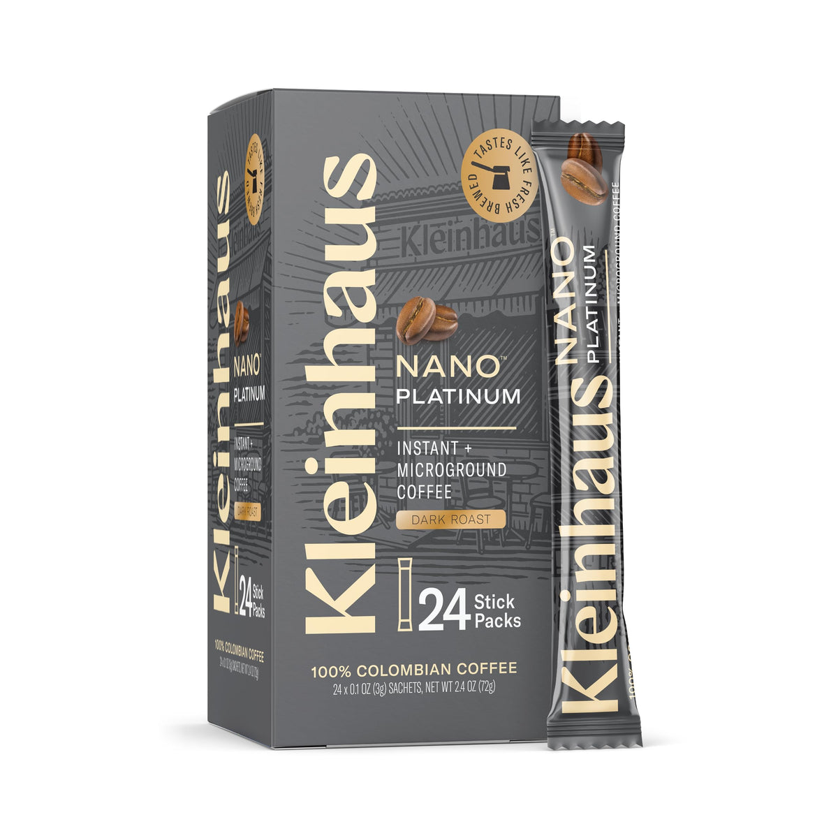Dark Roast Instant Coffee Packets H3701
