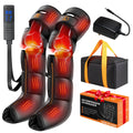 Air Compression Leg Massager with Heat, 6 Modes, 9 Intensities I1488