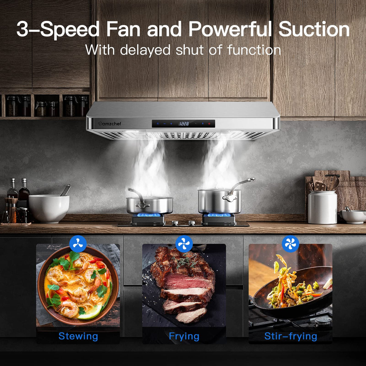 30" Stainless Steel Under Cabinet Range Hood A99696